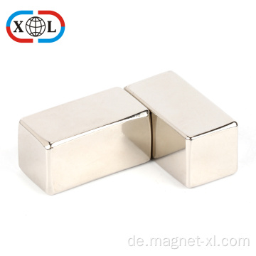 Dicke magnetisierte Neodym Ndfeb Block Magnet